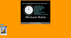 Desktop Screenshot of michaelbatie.com
